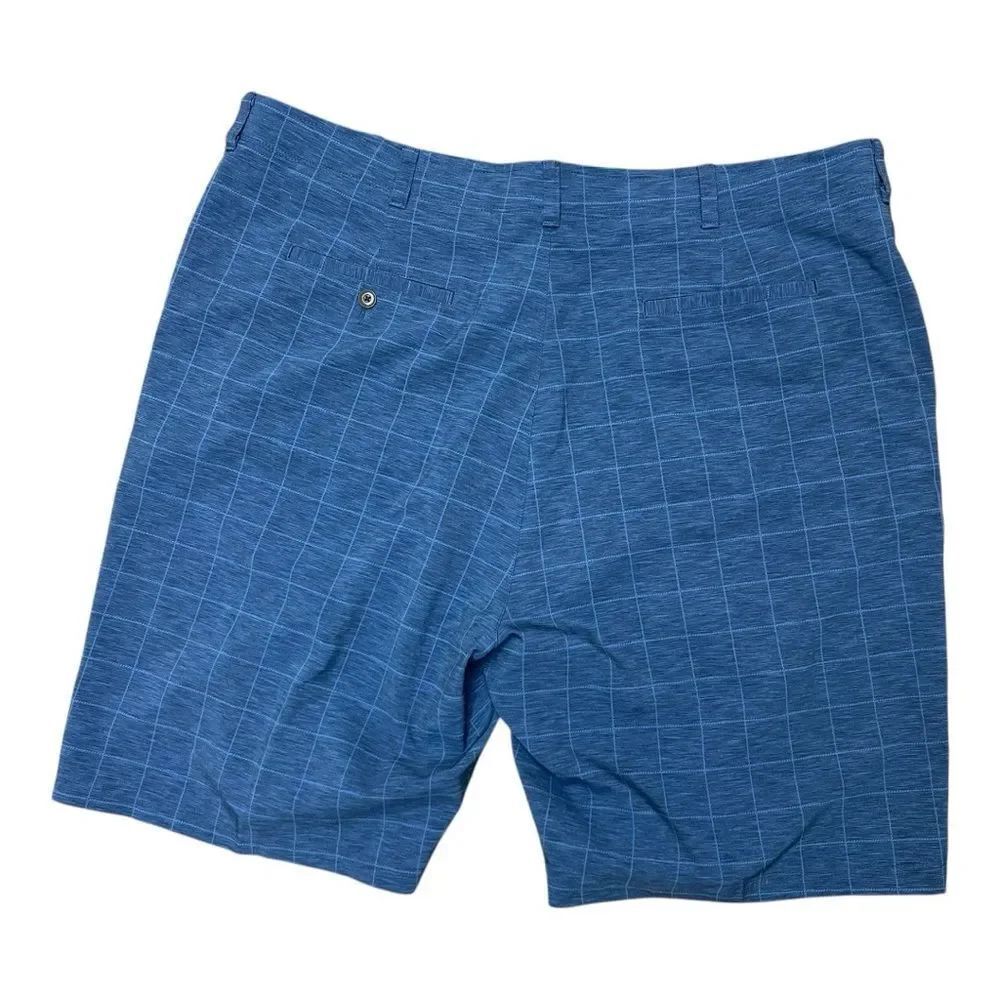 Ben Hogan Golf Performance Shorts Blue Checkered Size 44 EUC - Picture 3 of 3